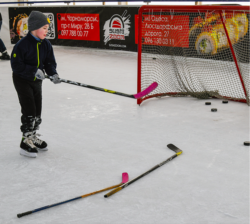 Спортсмени на льоду