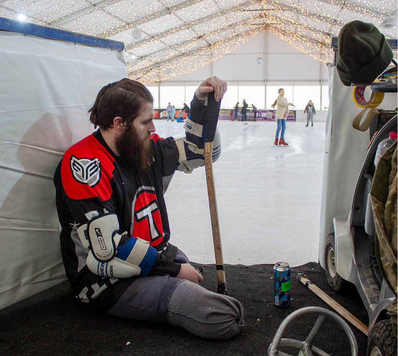 Спортсмени на льоду